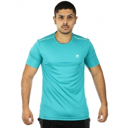 Camiseta Fila Basic Sports Azul Petroleo - Masculina