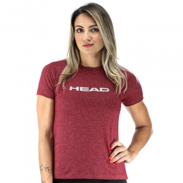 Camiseta Head Básica Vinho - Feminina