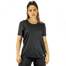 Camiseta Nike Run Top SS Preto - Feminina