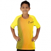 Camiseta Nike Top SS CR7 Verde Limão - Infantil