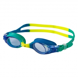 Óculos de Natação Poker Symi Color Ultra Azul e Transparente - Infantil