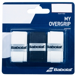 Overgrip Babolat My X3 - Preto e Branco