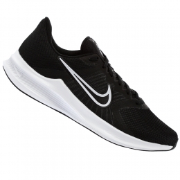 Tênis Nike Downshifter 11 Preto e Branco - Masculino