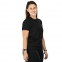 Camiseta Adidas Esportiva Aeroready Designed 2 Move Preta e Branca - Feminina