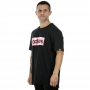 Camiseta Adidas Linear Color Box Preta Pink - Masculina