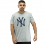 Camiseta New Era Essentials Yankes Cinza Azul - Masculina