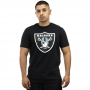 Camiseta New Era NFL Las Vegas Raiders Preta e Branca - Masculina