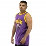 Camiseta Regata New Era Sport Basketball Los Angeles Lakers Roxo