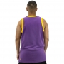 Camiseta Regata New Era Sport Basketball Los Angeles Lakers Roxo
