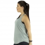 Camiseta Regata Nike Yoga Twist Tank Cinza - Feminina