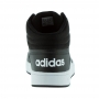 Tênis Adidas Hoops 2.0 Mid Preto e Branco - Masculino