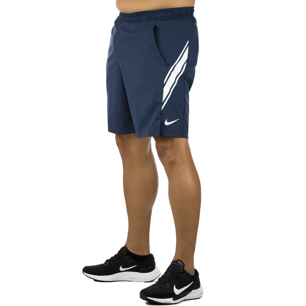 Bermuda Nike Court Dri-Fit 9IN Azul - Masculina