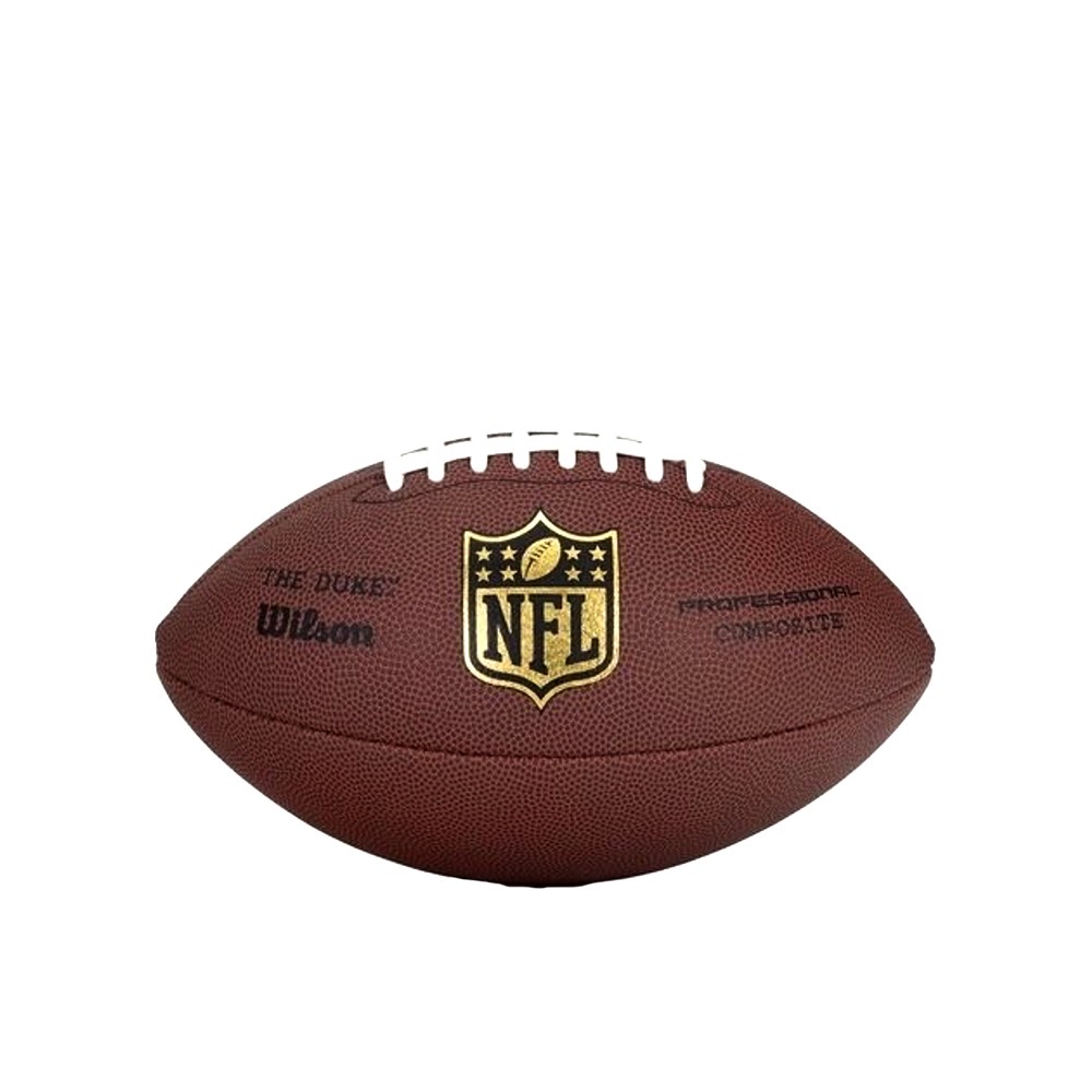 Bola de Futebol Americano Wilson NFL Duke Pro Color Marrom - Réplica Tamanho Oficial