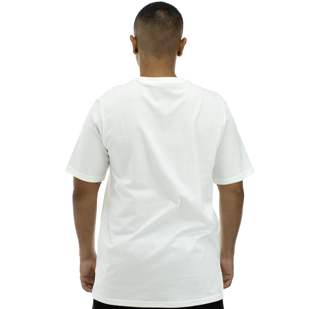 Camiseta Adidas Logo Branco e Preto - Masculina