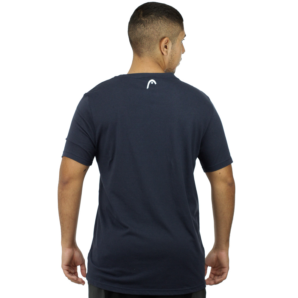 Camiseta Head Básica Azul Marinho - Masculina