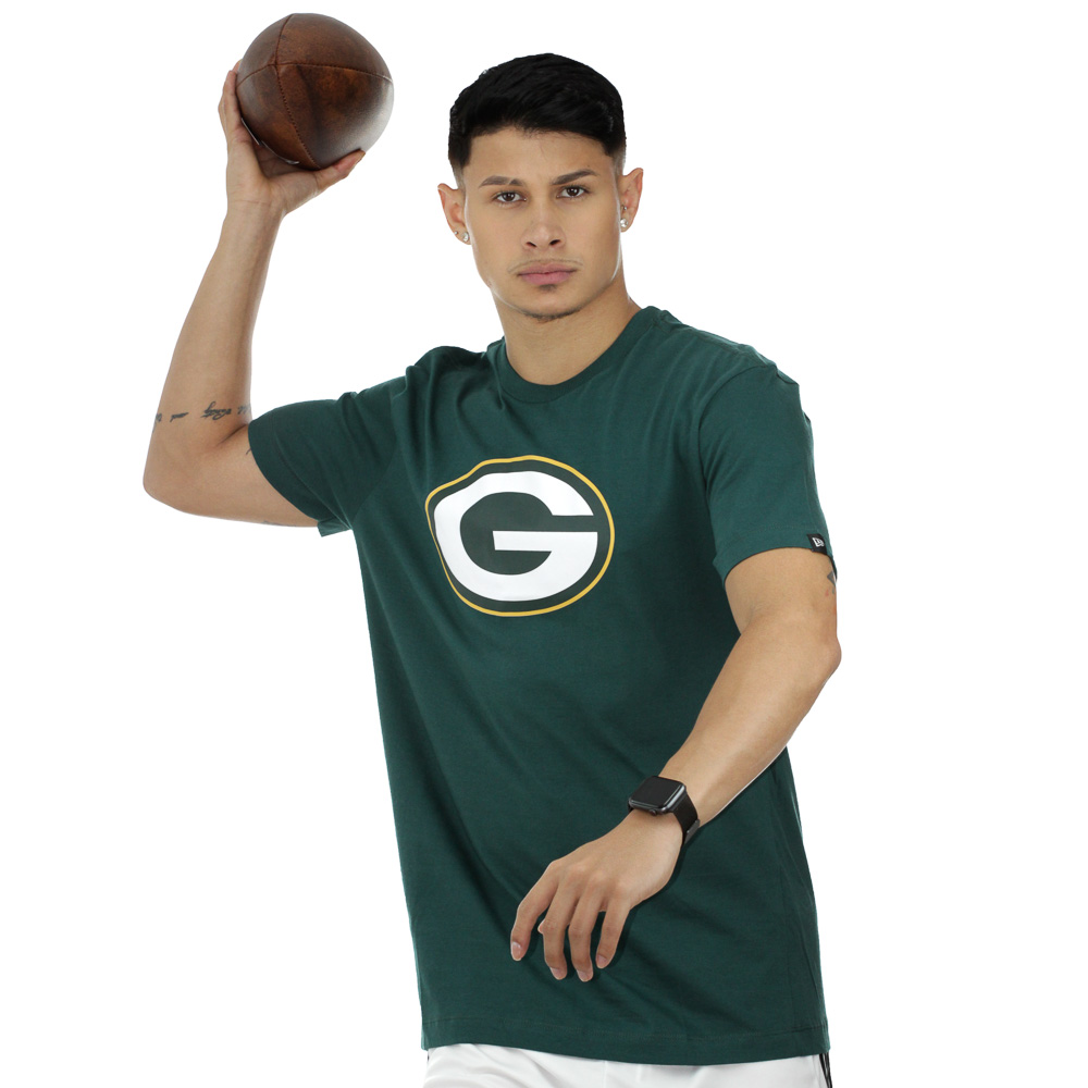 Camiseta New Era NFL Green Bay Packers Verde - Masculina