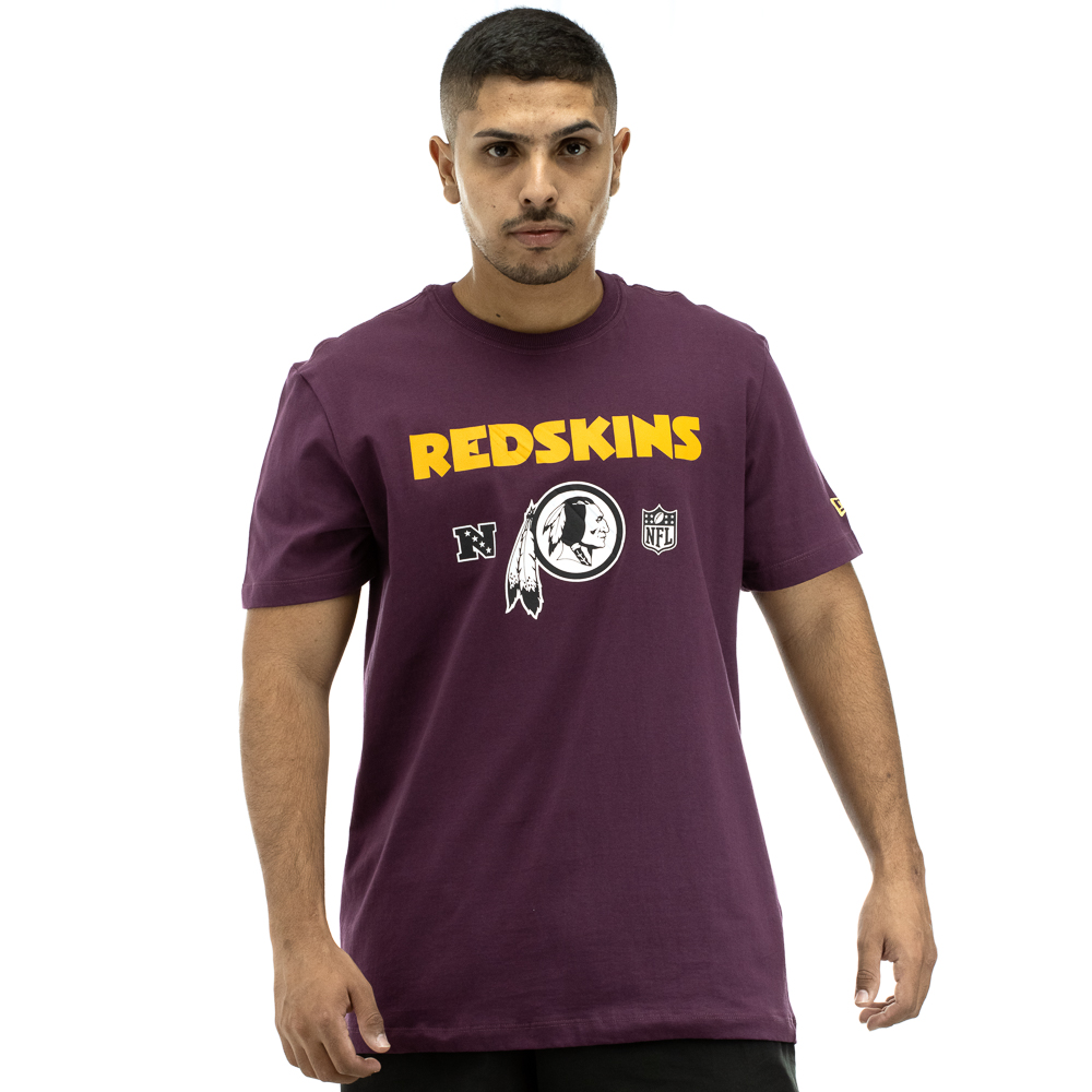 Camiseta New Era Nfl Washington Redskins Dance Vinho