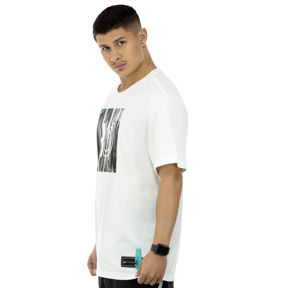 Camiseta Nike KD Dry-Fit Tee Logo Branco - Masculina