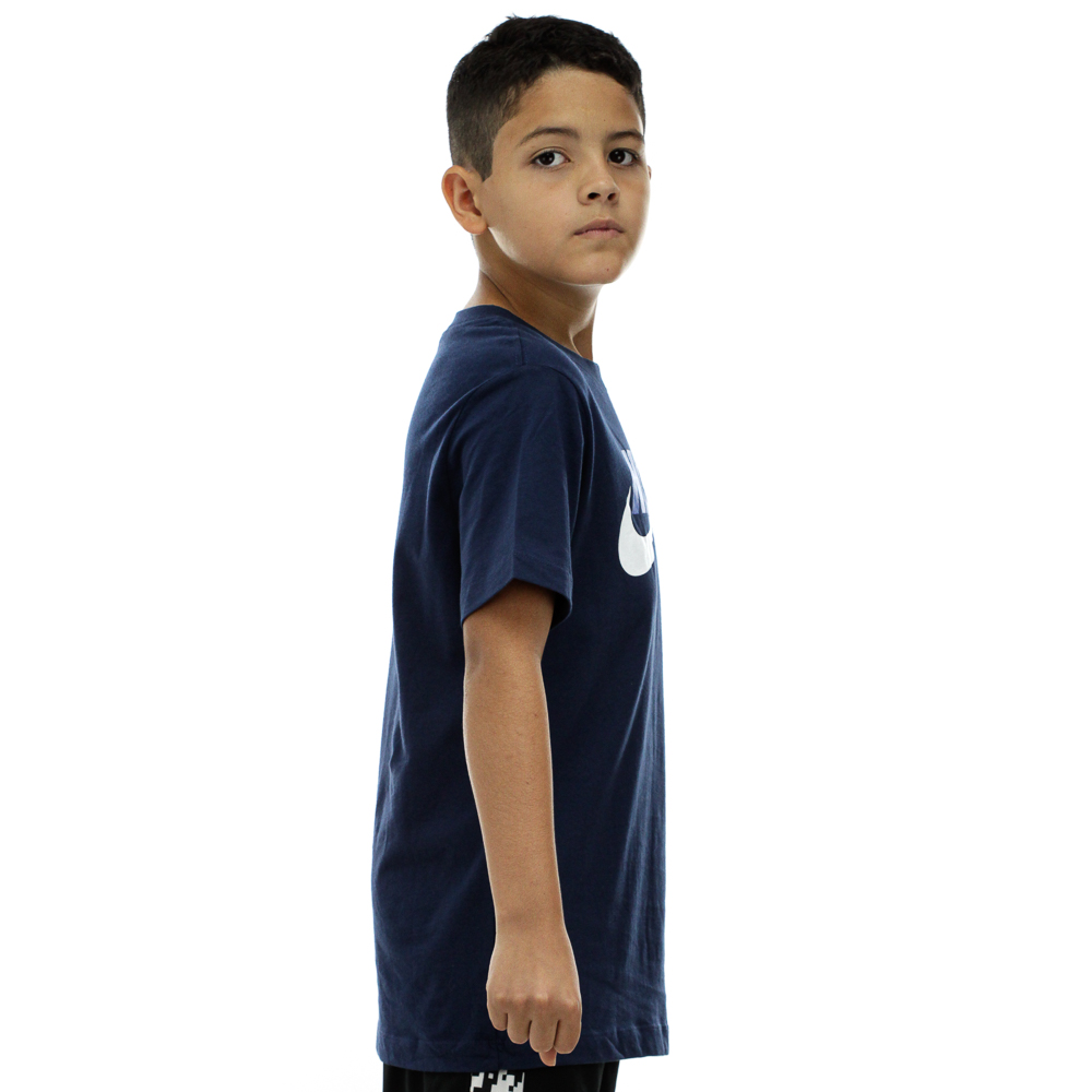 Camiseta Nike Nsw Futura Icon Marinho - Infantil Masculi