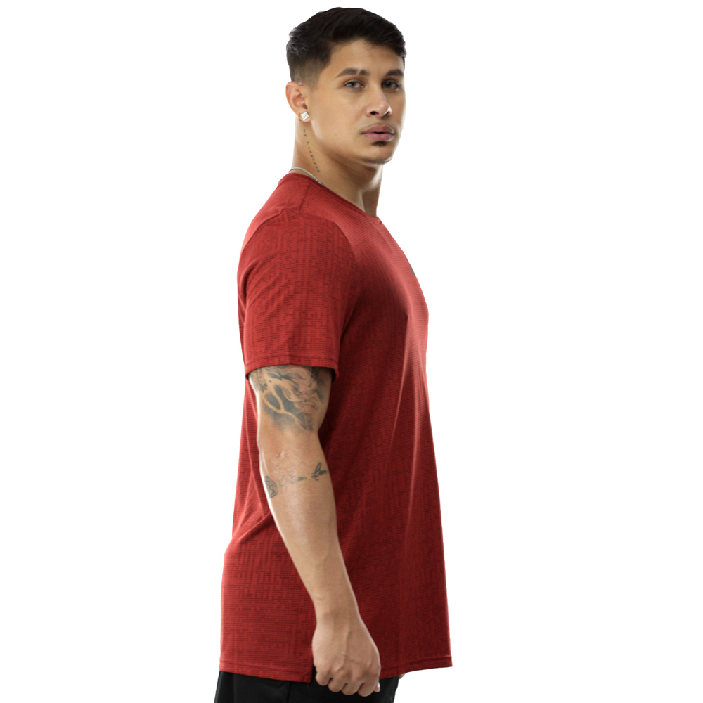 Camiseta Nike Superset Aoj SS Marsala - Masculina