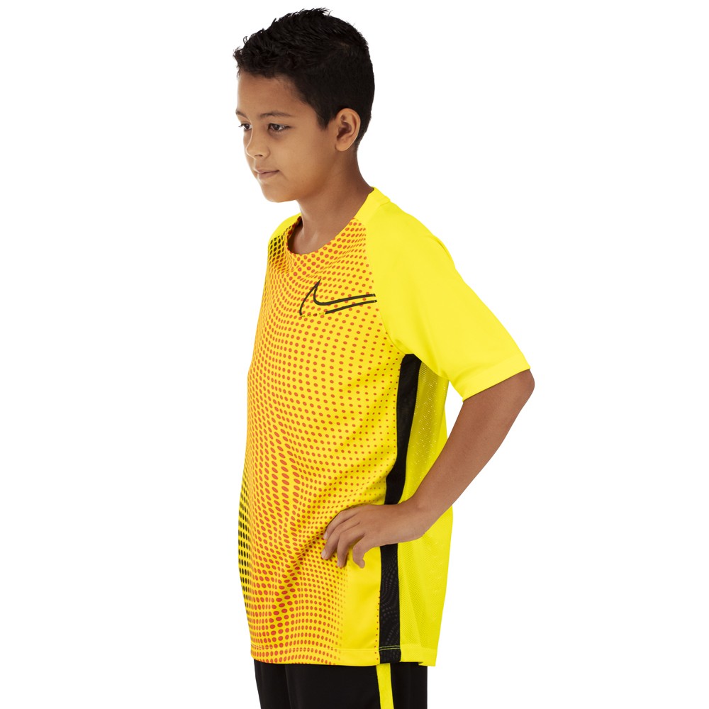 Camiseta Nike Top SS CR7 Verde Limão - Infantil