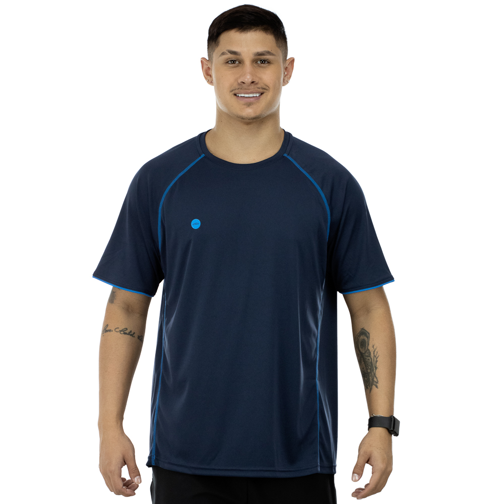 Camiseta Olympikus Colors Marinho - Masculina