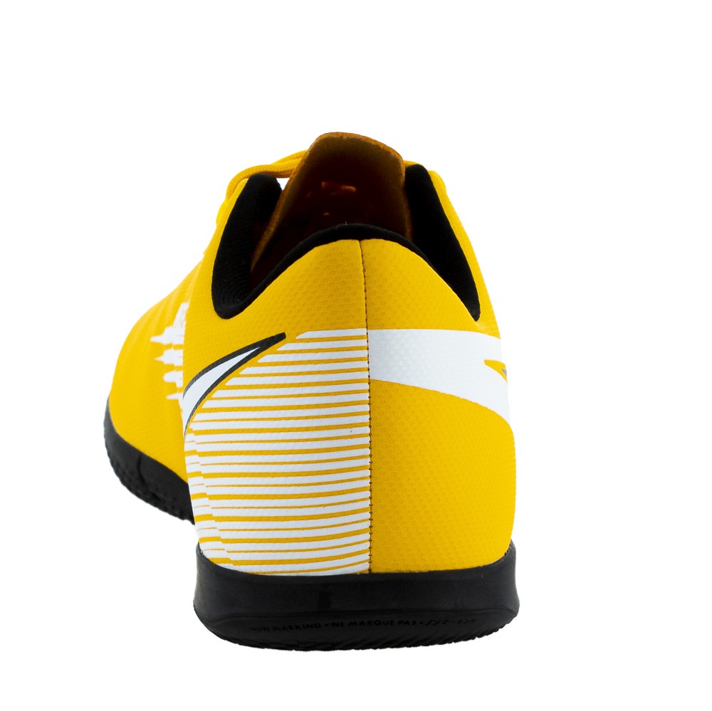 Chuteira Nike Futsal Mercurial Vapor 13 Club IC Amarelo e Branco
