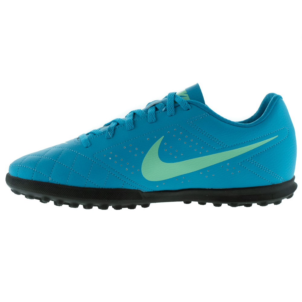 Chuteira Nike Society Beco 2 Azul e Verde - Masculino