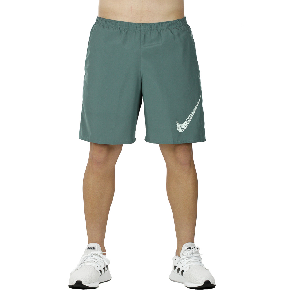 Short Nike Run 7in Bf Wr Gx Verde e Branco - Masculina 