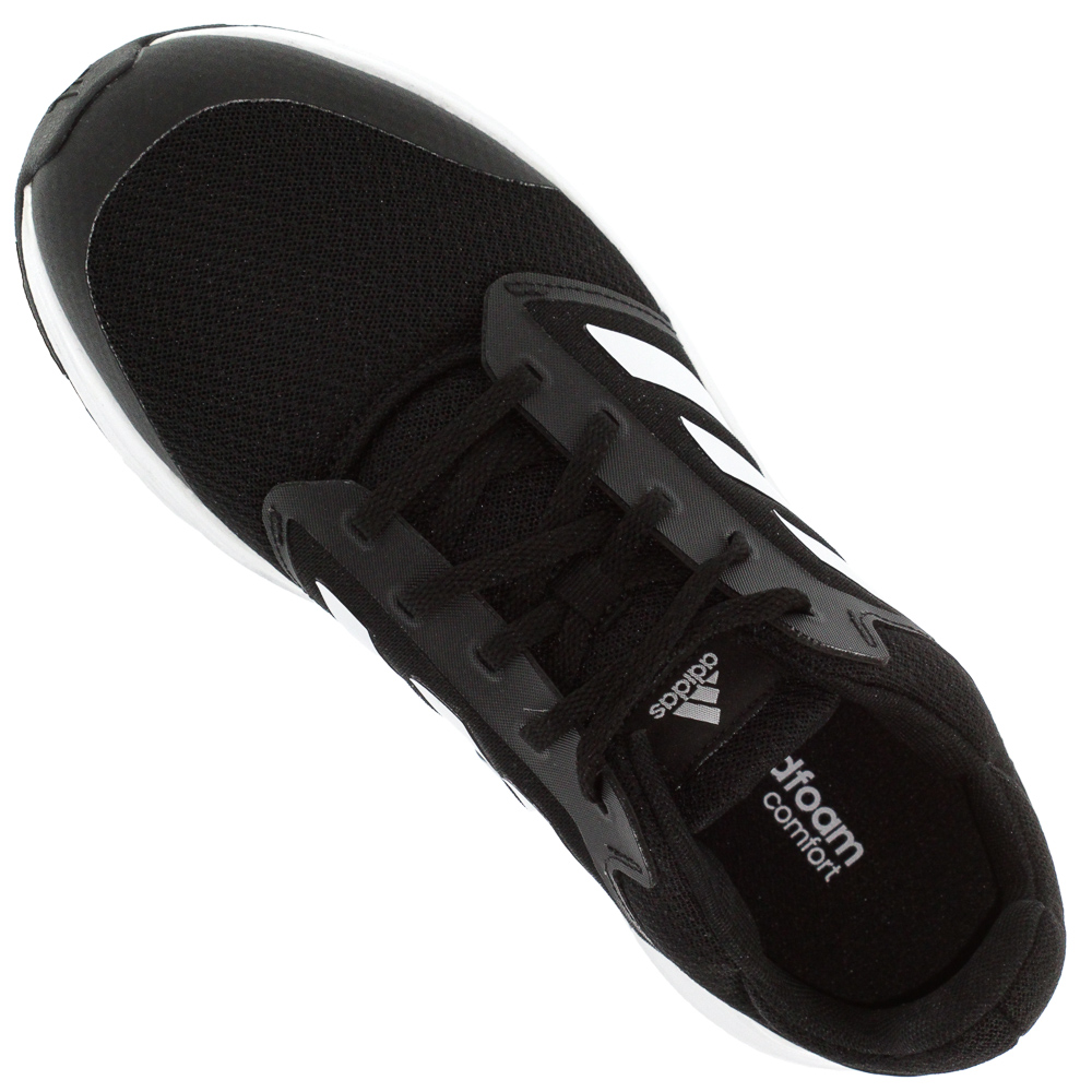 Tênis Adidas Galaxy 5 Preto e Branco - Masculino