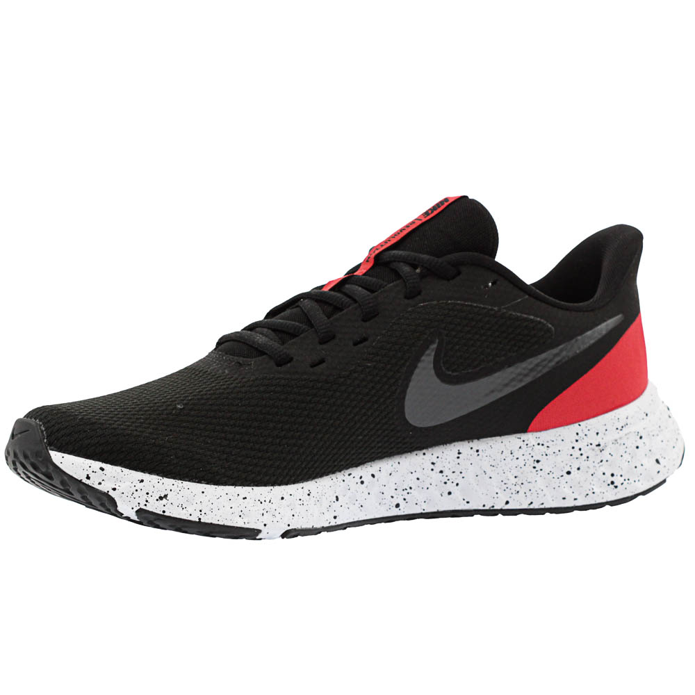 Tênis Nike Revolution 5 Preto e Vermelho - Masculino