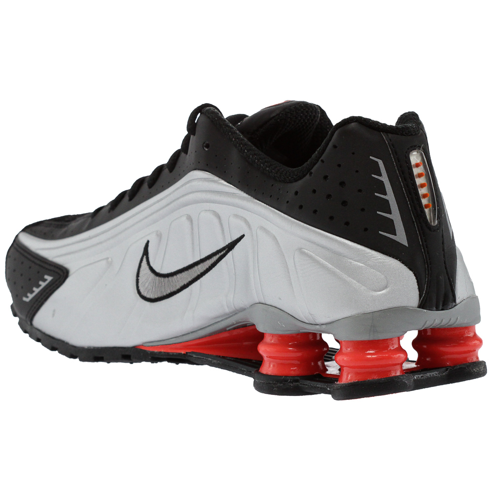 Tênis Nike Shox R4 Prata e Preto - Masculino