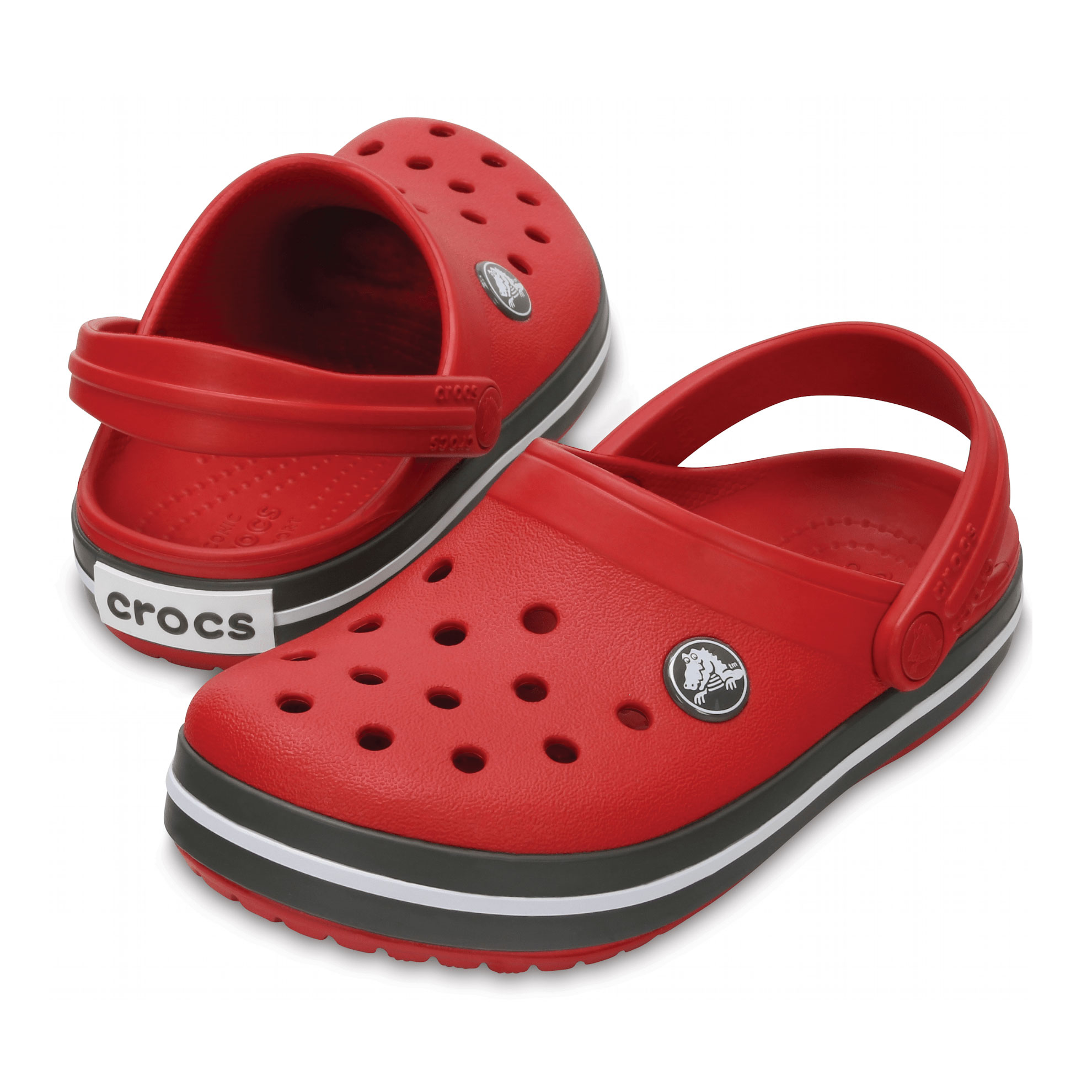 Sandália Crocs Infantil Crocband Clog Vermelho