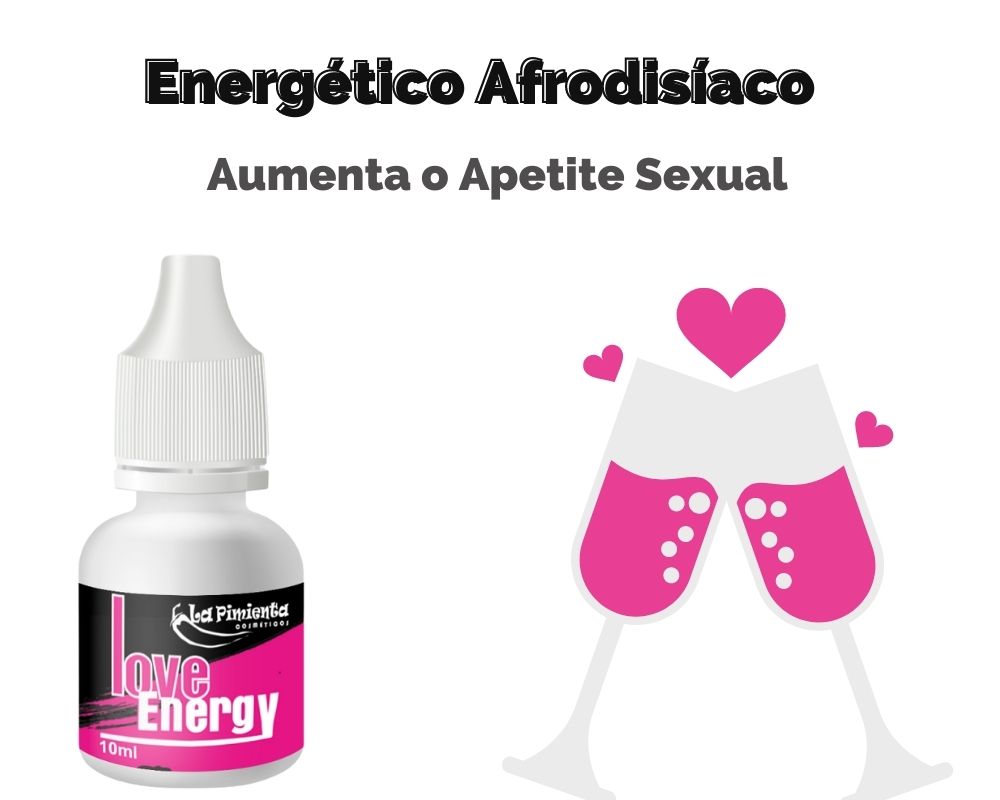 Energético Natural Afrodisíaco Aumenta Apetite Sexual 10ml