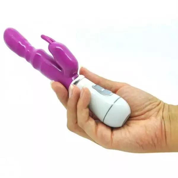 Vibrador Massageador De Clitóris Silicone Com 12 Vibrações