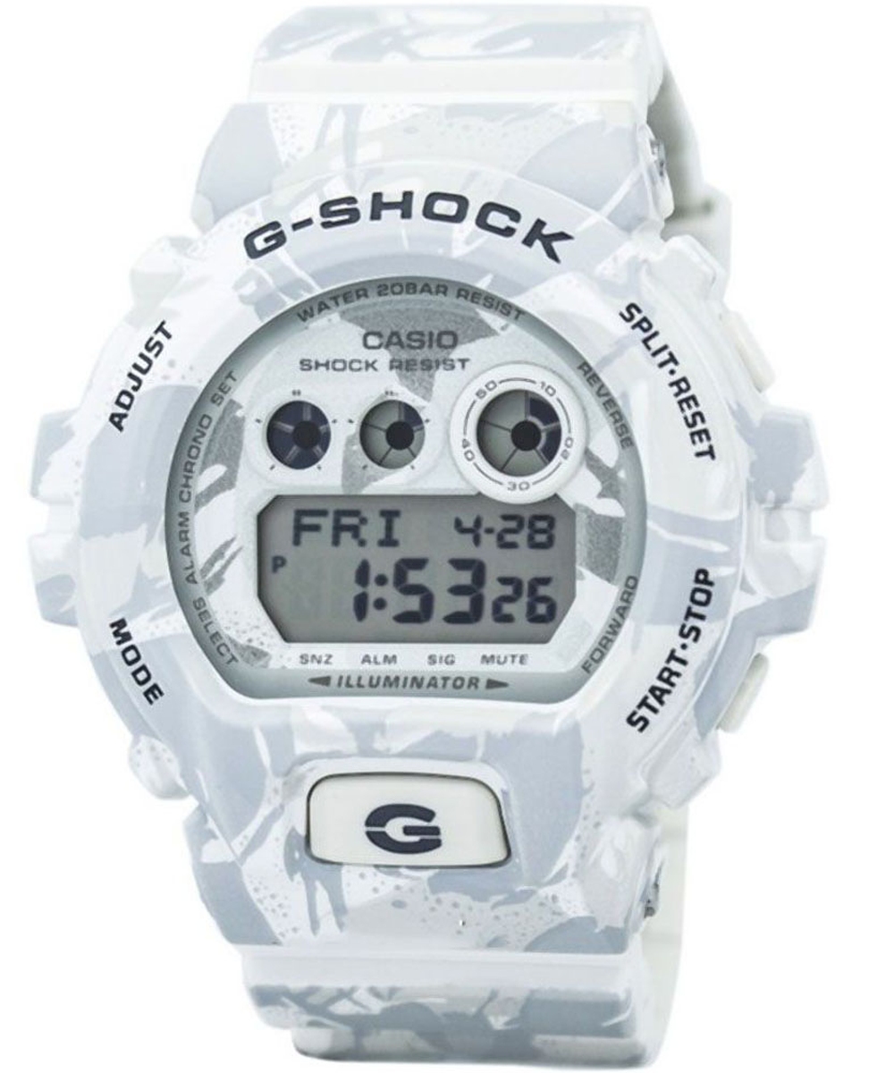 Relógio Casio G-Shock Digital Branco GD-X6900MC-7DR
