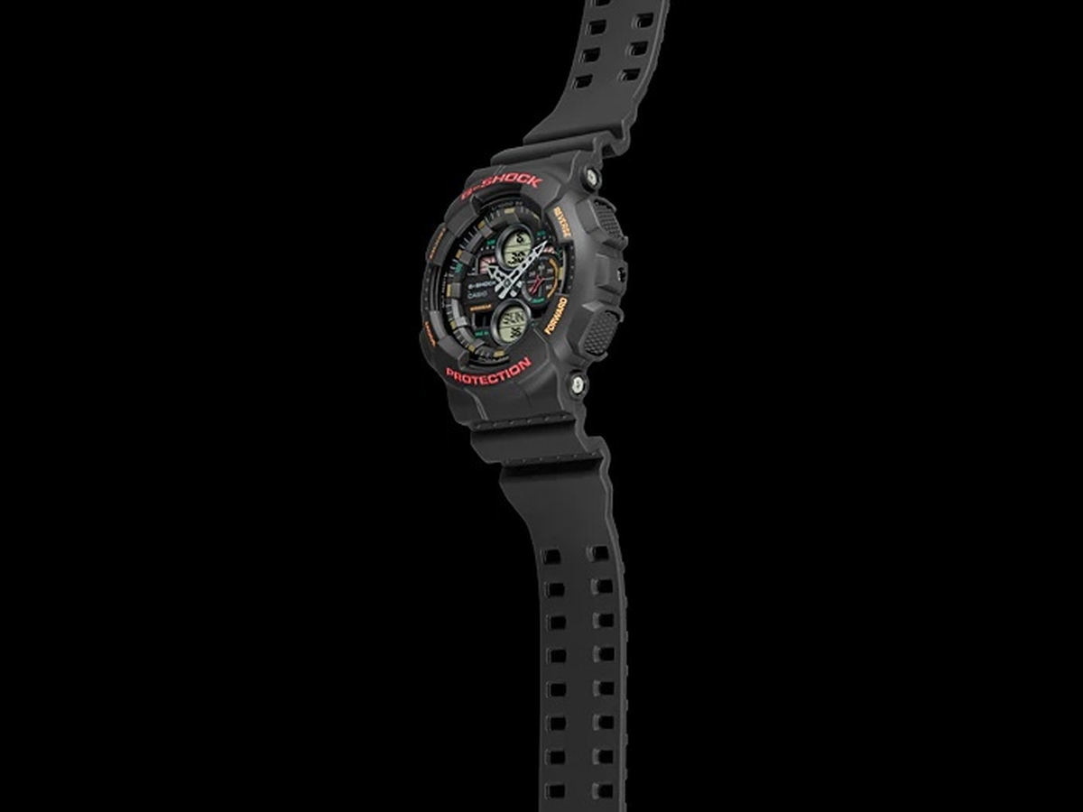 Relógio Casio G-Shock Masculino Anadigi Preto GA-140-1A4DR