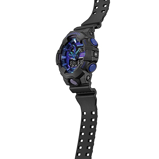 Relógio Casio G-Shock Masculino Anadigi Preto GA-700VB-1ADR