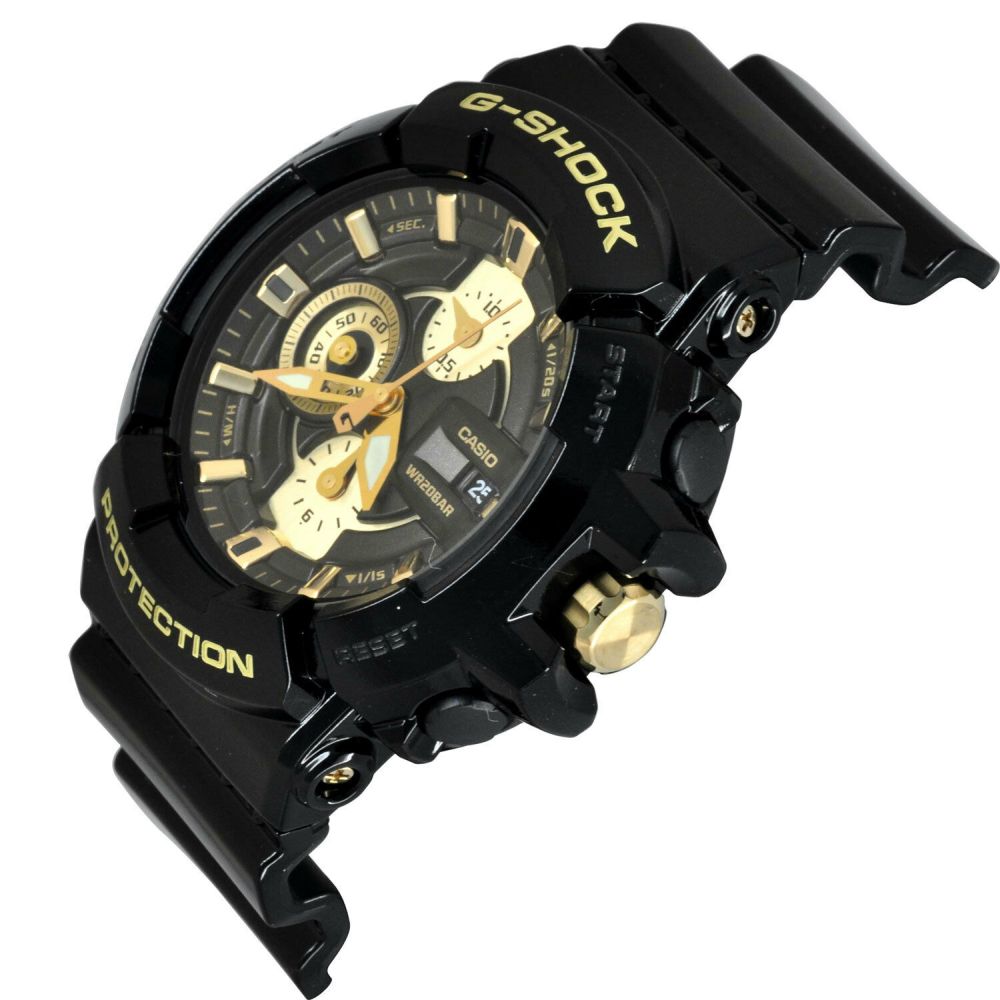 Relógio Casio G-Shock Masculino Analógico Preto GAC-100BR-1ADR