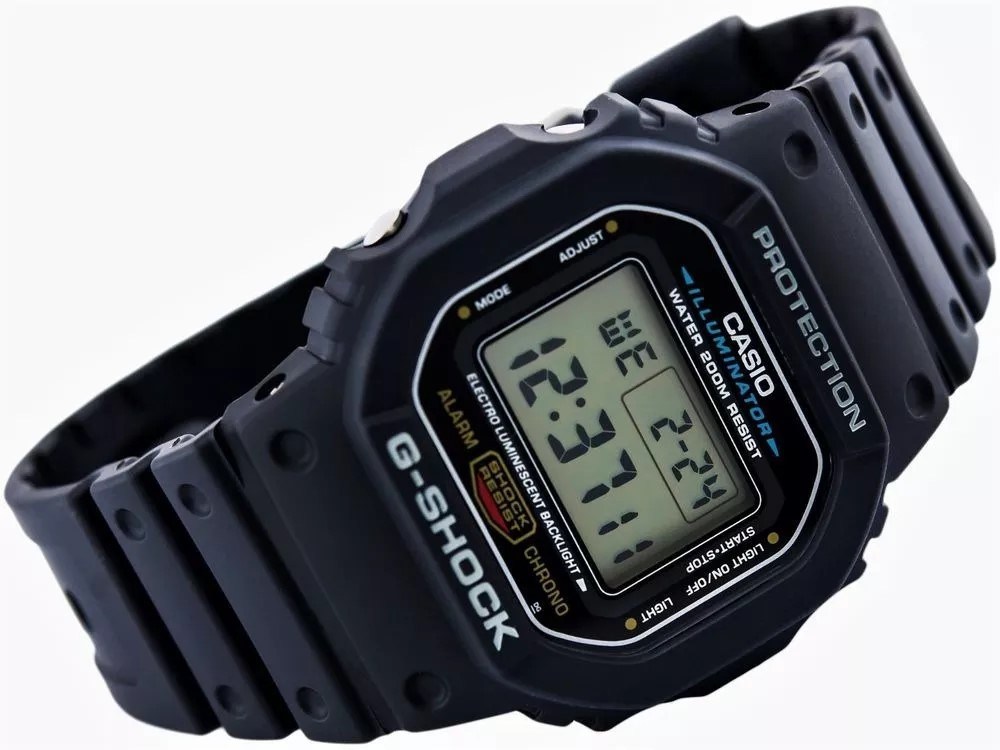 Relógio Casio G-Shock Masculino Digital Preto DW-5600E-1VDF