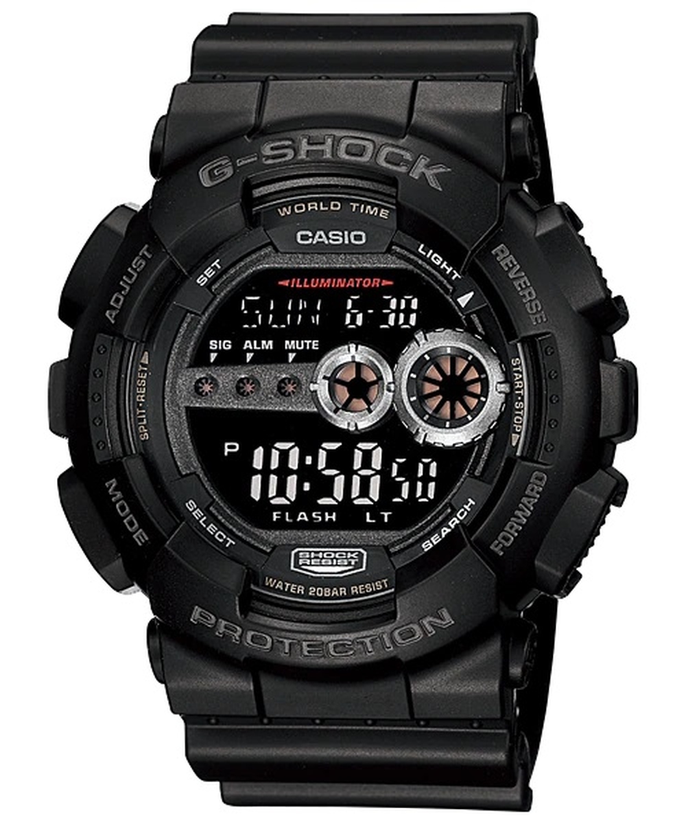 Relógio Casio G-Shock Masculino Digital Preto GD-100-1BDR