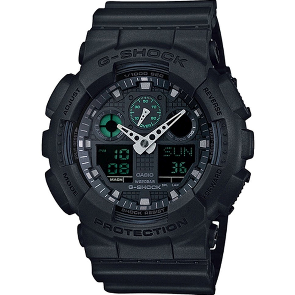 Relógio Casio G-Shock Masculino Preto GA-100MB-1ADR