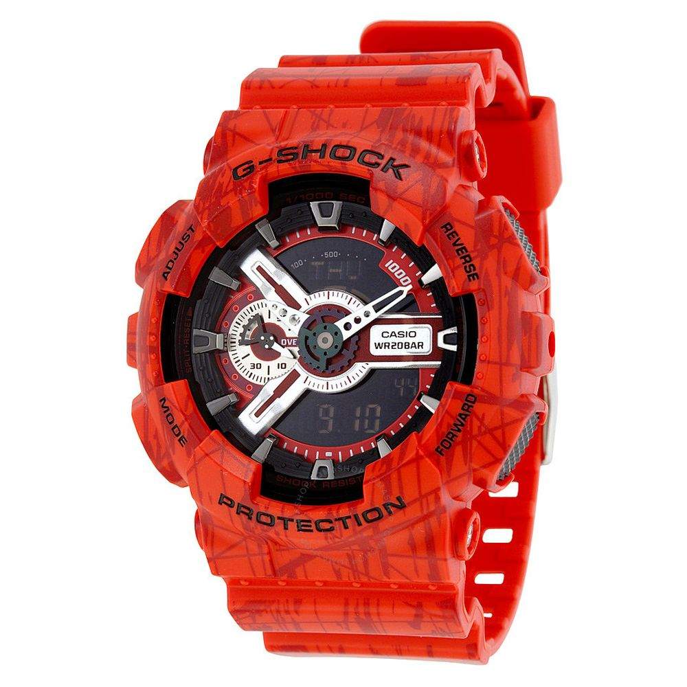 Relógio Casio G-Shock Masculino Vermelho GA-110SL-4ADR
