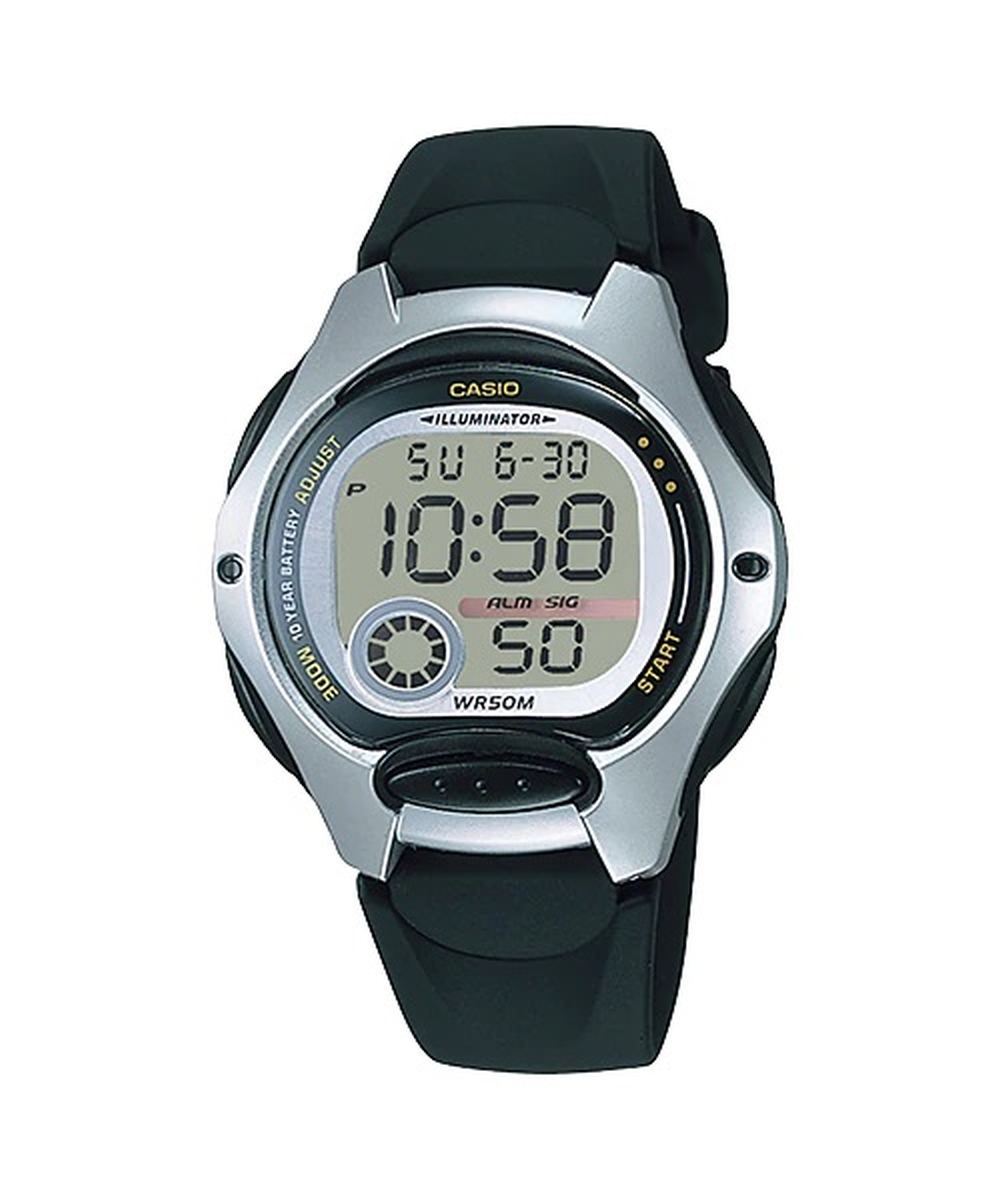 Relógio Casio Infantil Digital Cinza LW-200-1AVDF