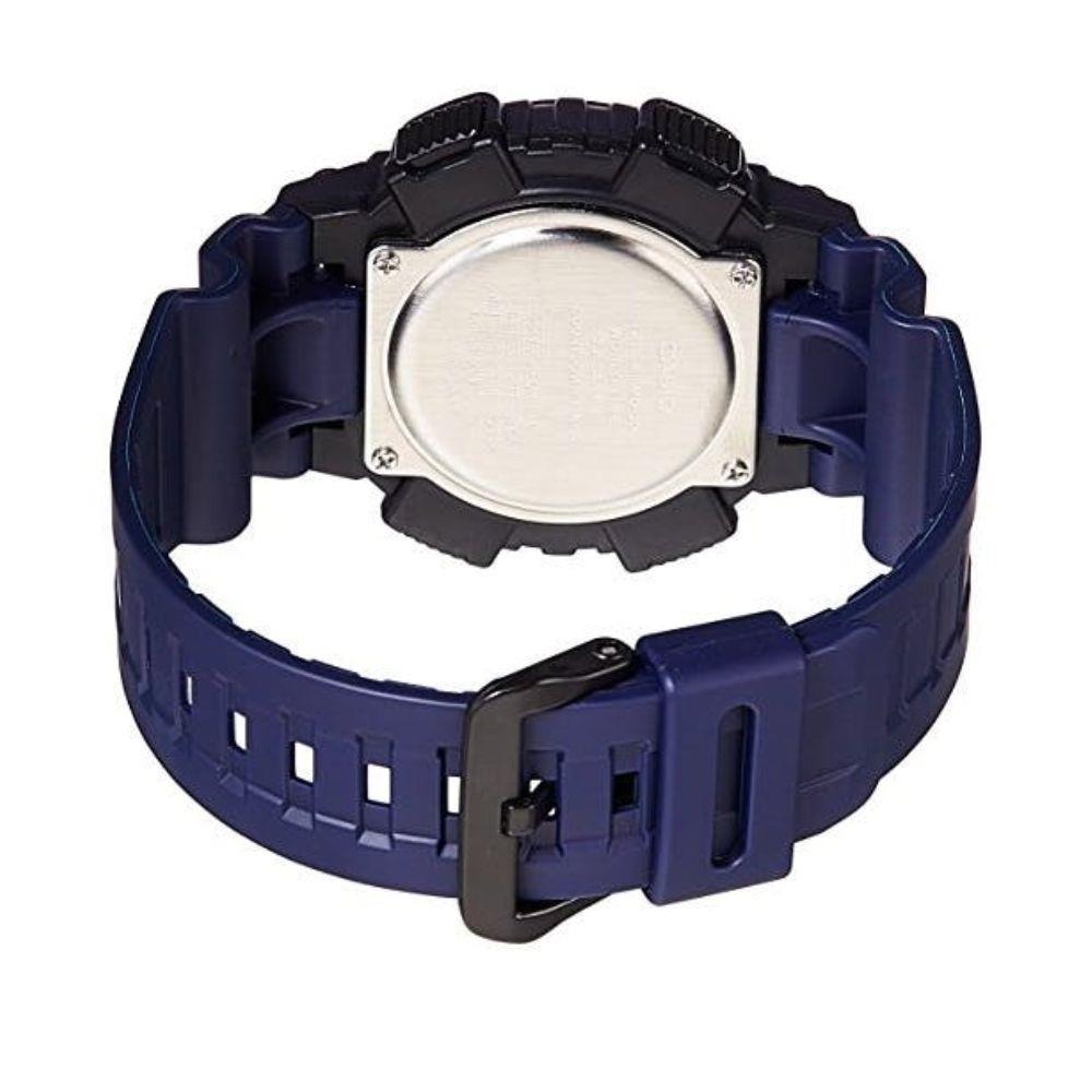 Relógio Casio Masculino Anadigi Azul AEQ-110W-2AVDF