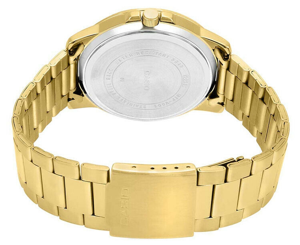 Relógio Casio Masculino Analógico Dourado MTP-VD01G-9EVUDF