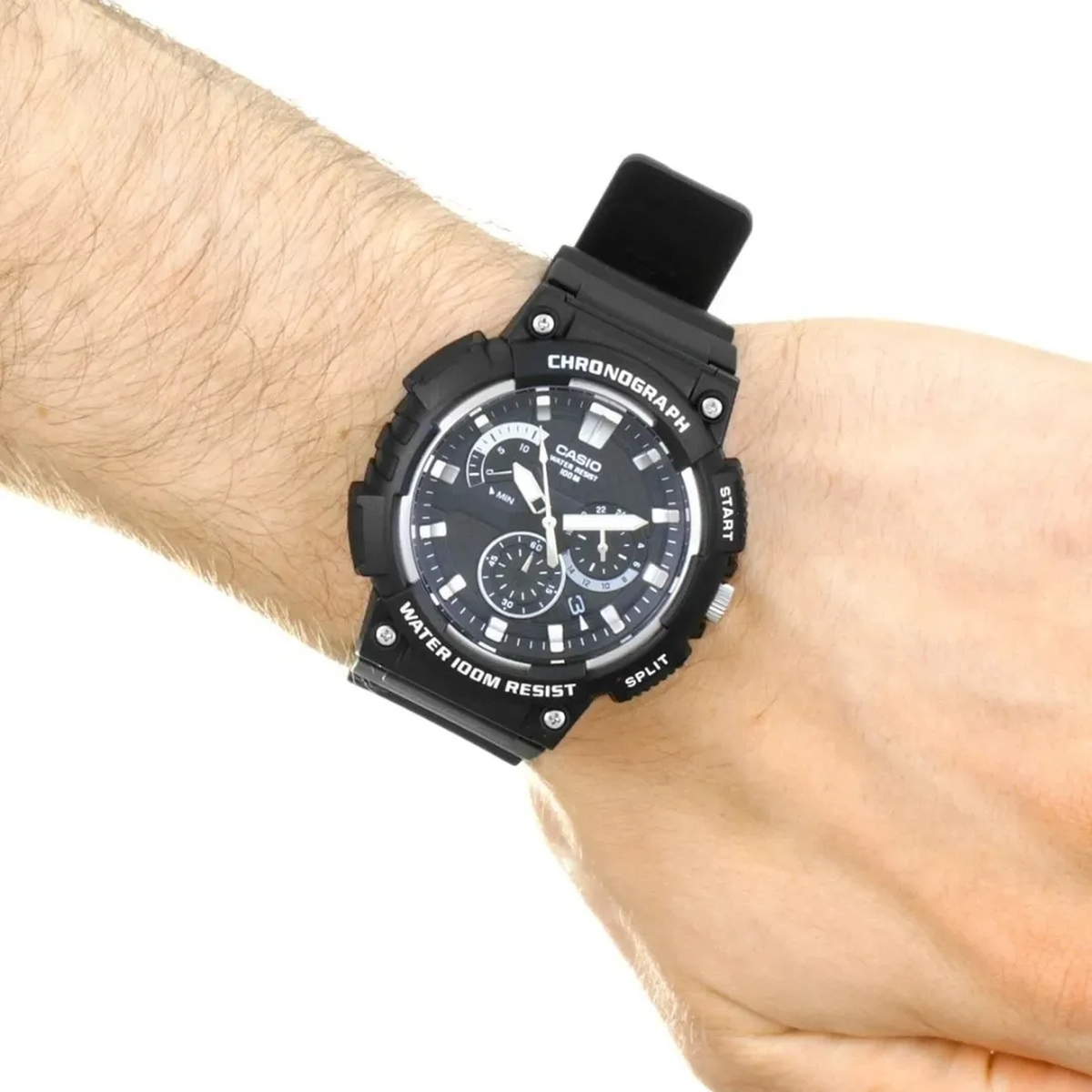 Relógio Casio Masculino Analógico Preto MCW-200H-1AVDF