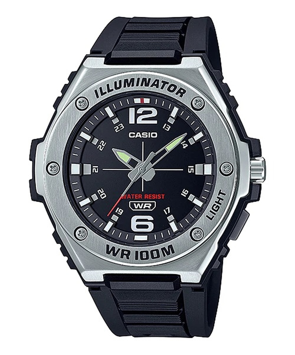 Relógio Casio Masculino Standard Prata MWA-100H-1AVDF