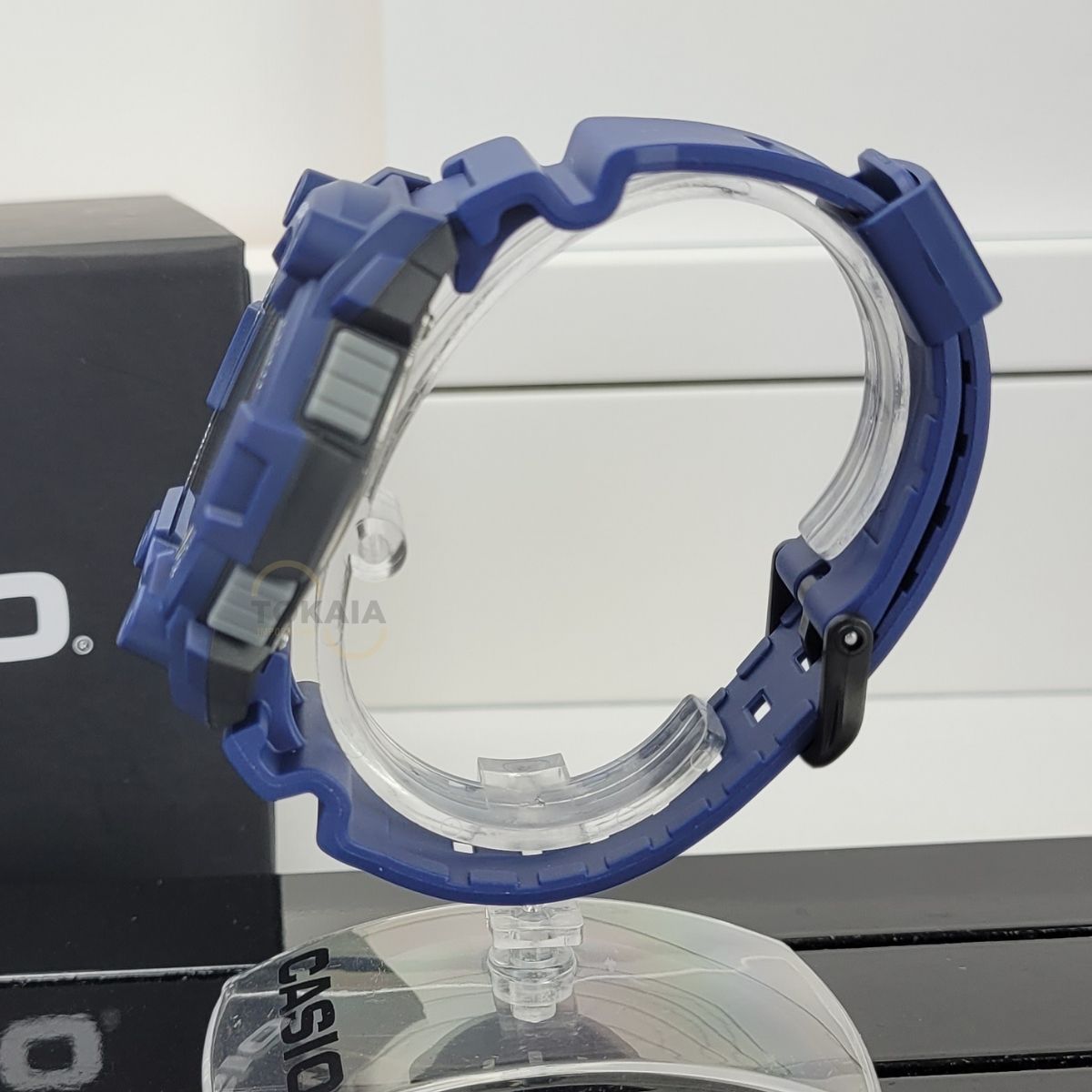 Relogio Casio  Masculino Tabua de Mares Digital Azul WS-1300H-2AVDF