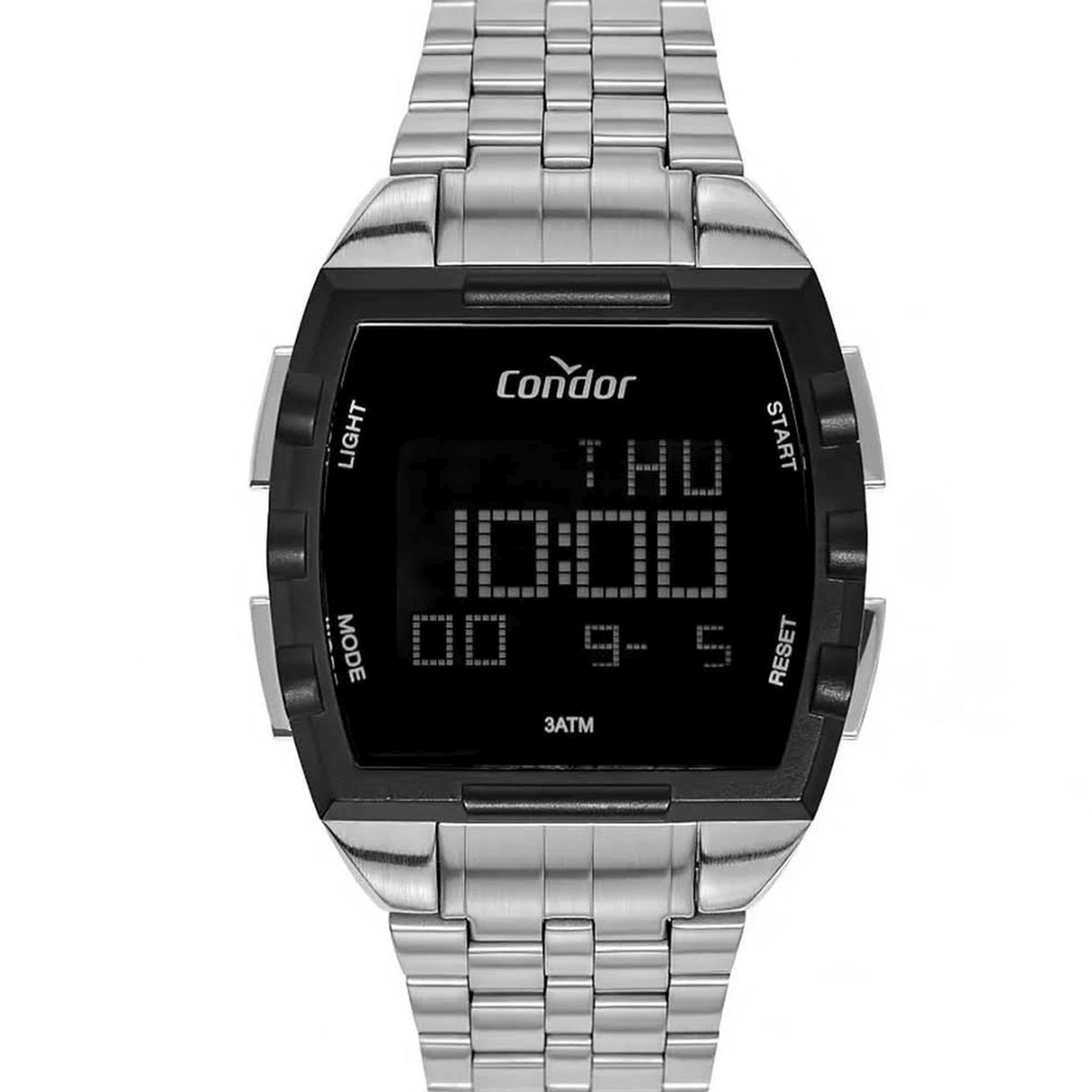 Relógio Condor Masculino Digital Prata COBJ2649AC/3K